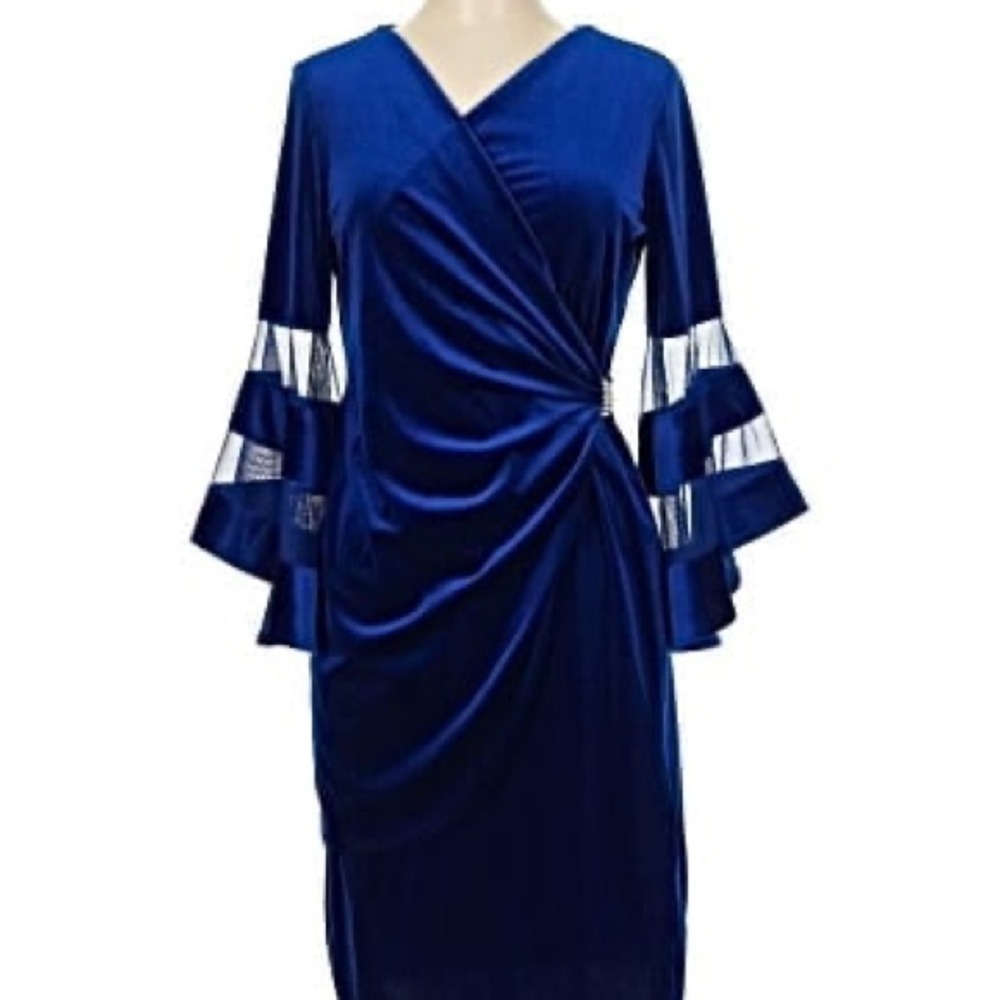 Electric Blue Dress